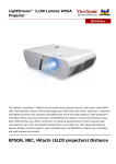 Viewsonic PJD5555LW data projector