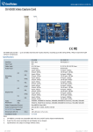 Geovision GV-650B-04 video capture board