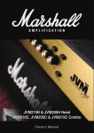 Marshall JVM210H audio amplifier