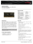Kingston Technology HyperX 8GB DDR3L-1866