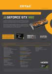 Zotac ZT-90206-10P NVIDIA GeForce GTX 980 4GB graphics card