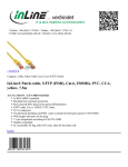 InLine 76107Y networking cable
