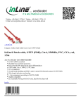 InLine 76112R networking cable