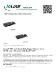 InLine 66775B card reader