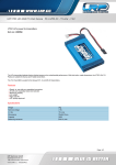 LRP 430354 rechargeable battery