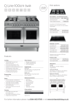 Britannia Q Line 100cm twin