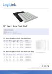 LogiLink SF1H85B rack accessory