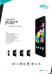 Wiko HIGHWAY Pure 16GB 4G Black, Gold