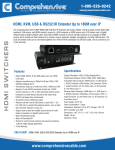 Comprehensive CKE-H150IP console extender