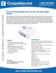 Comprehensive CCN-ADDA audio converter