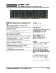 Dataram DTM68102A memory module