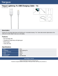 Targus ACC96101EU USB cable