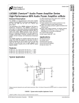 National Semiconductors LM3886T-NSC not categorized