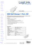 LogiLink PA0093 mobile device charger