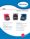 Brecknell PS7 postal scale