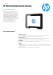 HP ElitePad Mobile Retail Solution 64GB Silver
