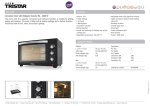 Tristar Convection Oven with Rotisserie