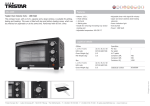 Tristar Toaster oven