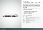 Mikrotik CRS226-24G-2S+IN router