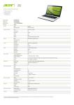 Acer Aspire E1-470-33218G50Dnww