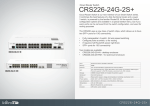 Mikrotik CRS226-24G-2S+RM router