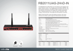 Mikrotik RB2011UIAS-2HND-IN router