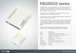 Mikrotik RB260GSP network switch