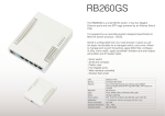 Mikrotik RB260GS network switch