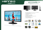 Hannspree Hanns.G HS225HPB LED display