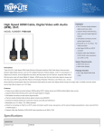 Tripp Lite 20ft, HDMI - HDMI