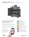 Bretford PowerSync+ Cart 40