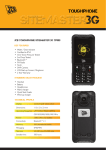 JCB Sitemaster 3G 2.0" Black