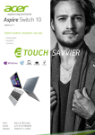 Acer Aspire Switch 10 SW5-011-182H
