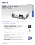 Epson PowerLite W29