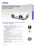 Epson PowerLite 955WH