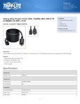 Tripp Lite P040-012-P30 power cable