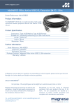 Magnese MA-403020 USB cable