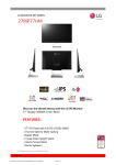 LG 27MP77HM LED display