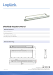 LogiLink NK4042 patch panel