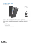 SBS TEFLIPIP655K mobile phone case