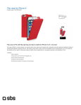 SBS TEFLIPIP647R mobile phone case
