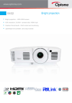 Optoma X402 data projector