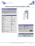 HQ HQHR7SJ118002 halogen lamp