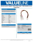 Valueline VLCP74040V015 power cable