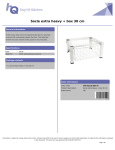 HQ W9-SOCLE-BOX-N