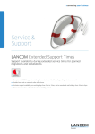 Lancom Systems EXTENDED SUPPORT TIMES