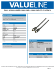 Valueline VLSP40200B150 coaxial cable