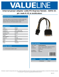 Valueline VLCP74200V015 power cable