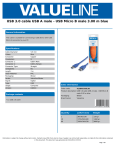 Valueline VLCB61010L20 USB cable