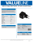 Nedis VLMP11955B mobile device charger